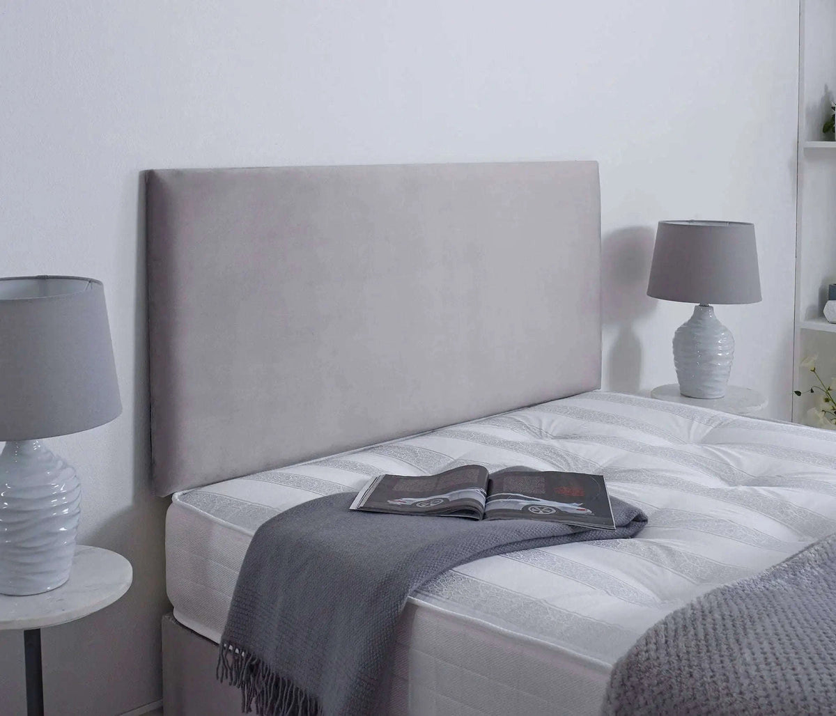 Ivy Headboard Black Crushed Velvet Bsspoke