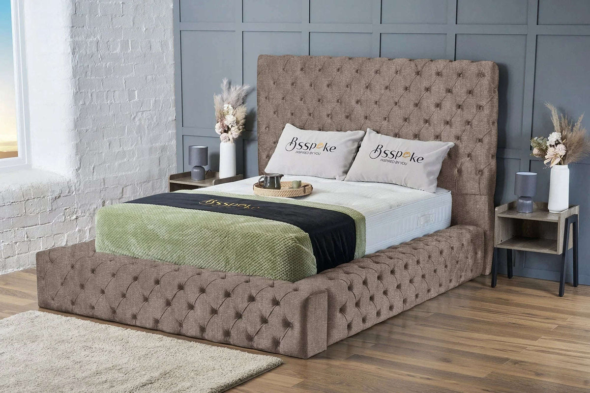 Ambassador Bed Frame Mink Naples Bsspoke