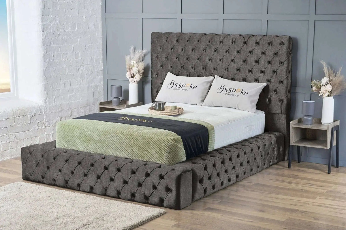 Ambassador Bed Frame Slate Naples Bsspoke