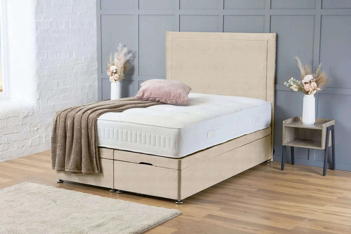 Ella Divan Ottoman Almond Coniston Bsspoke