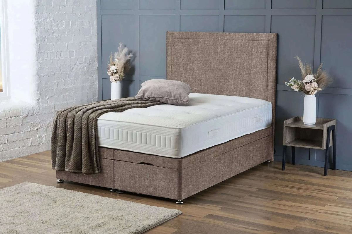Ella Divan Ottoman Mink Naples Bsspoke