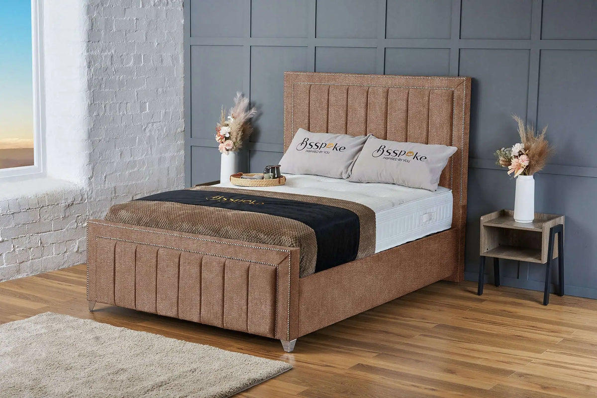 Zara Bed Frame Mink Naples Bsspoke
