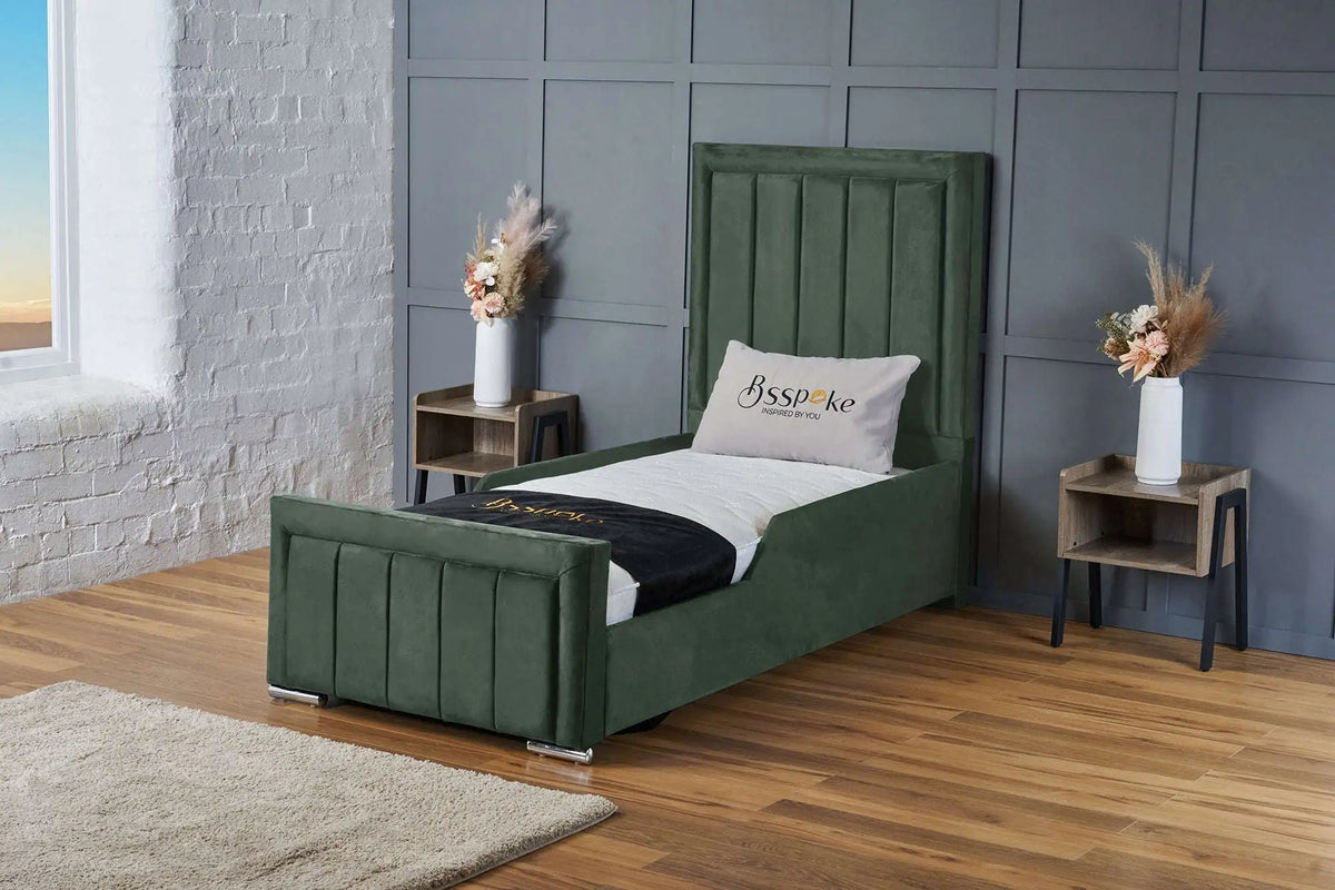 Zarah Kids Bed With Soft Safety Rails Bsspoke